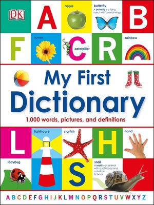 cover image of My First Dictionary